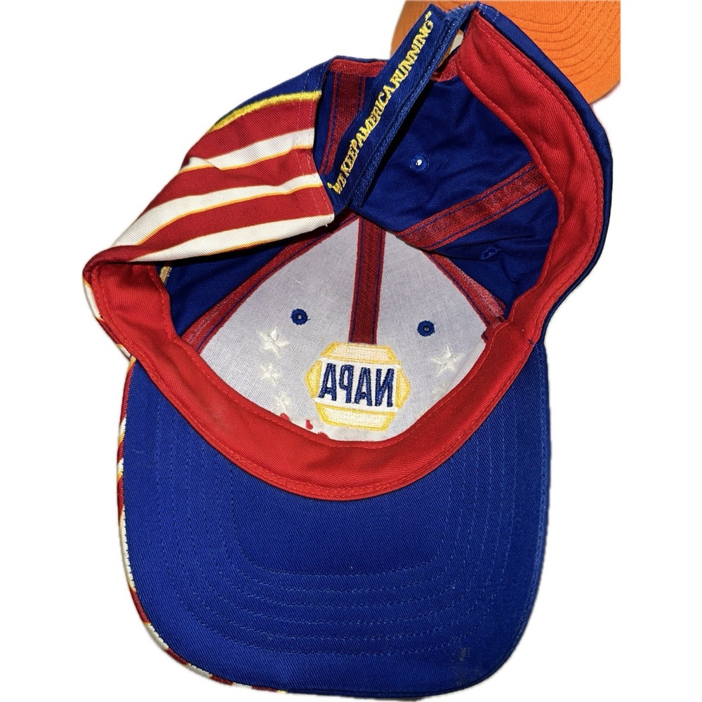 MICHAEL WALTRIP NAPA RACING WE KEEP AMERICA RUNNING ADULT ONE SIZE FITS ALL CAP - Picture 5 of 6